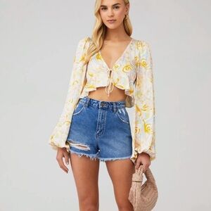 ROLLA’S Dusters Cut Off Shorts in Ashley Worn Size 27